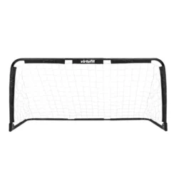 VirtuFit Inklapbaar Voetbaldoel - Voetbalgoal - 90 x 60 cm (set van 2) - Zwart