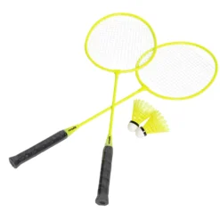 VirtuFit 2-in-1 Portable Badminton- en Tennisset - Inclusief koffer en rackets