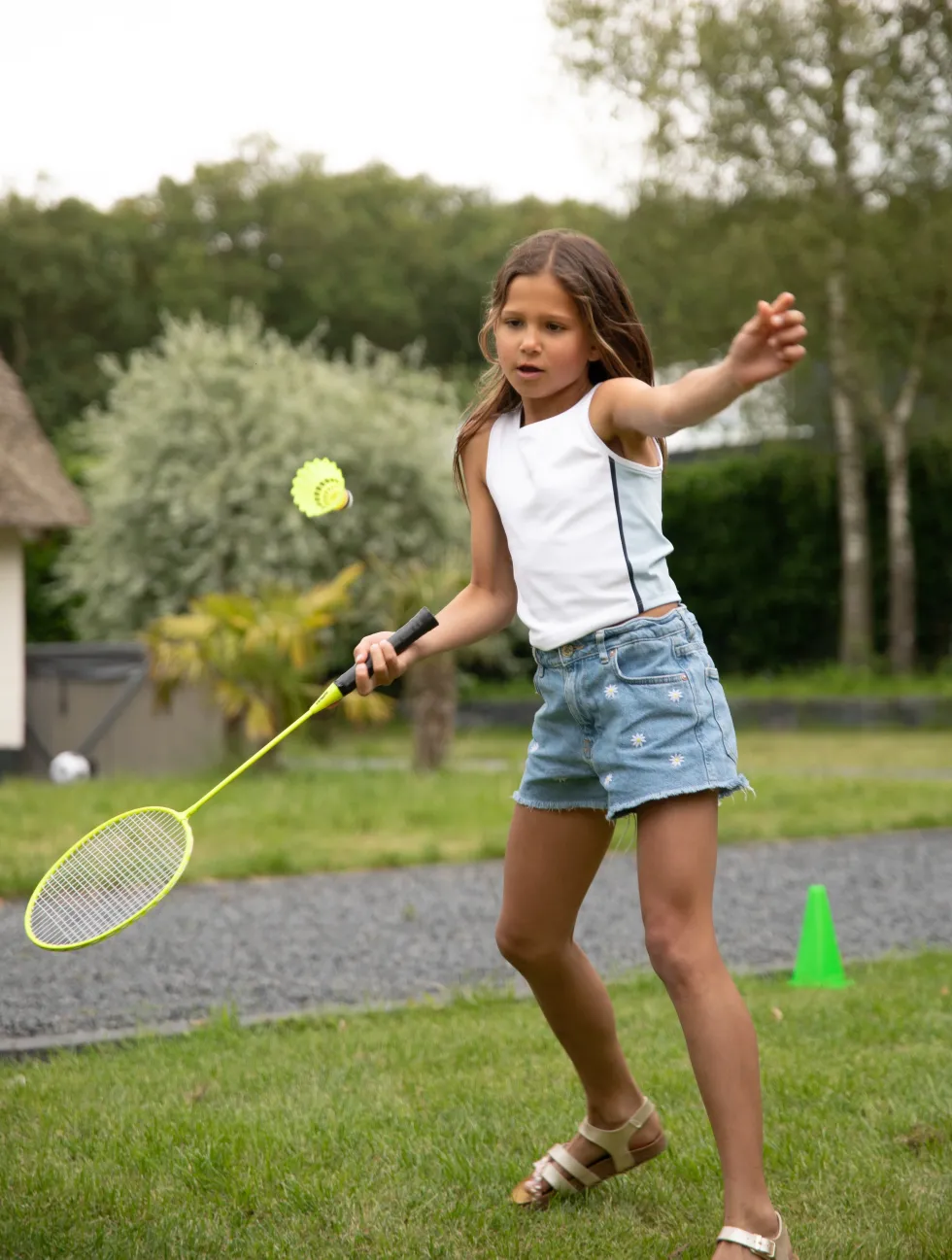 VirtuFit 2-in-1 Portable Badminton- en Tennisset - Inclusief koffer en rackets