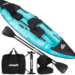VirtuFit Kayak 335 set - Inclusief extra zitje, 2 peddels en pomp