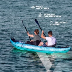 VirtuFit Kayak 335 set - Inclusief 2 peddels en zitje