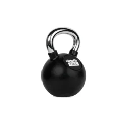 VirtuFit Kettlebell - Rubber/Chroom - 12 kg