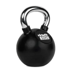 VirtuFit Kettlebell - Rubber/Chroom - 32 kg