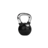 VirtuFit Kettlebell - Rubber/Chroom - 4 kg