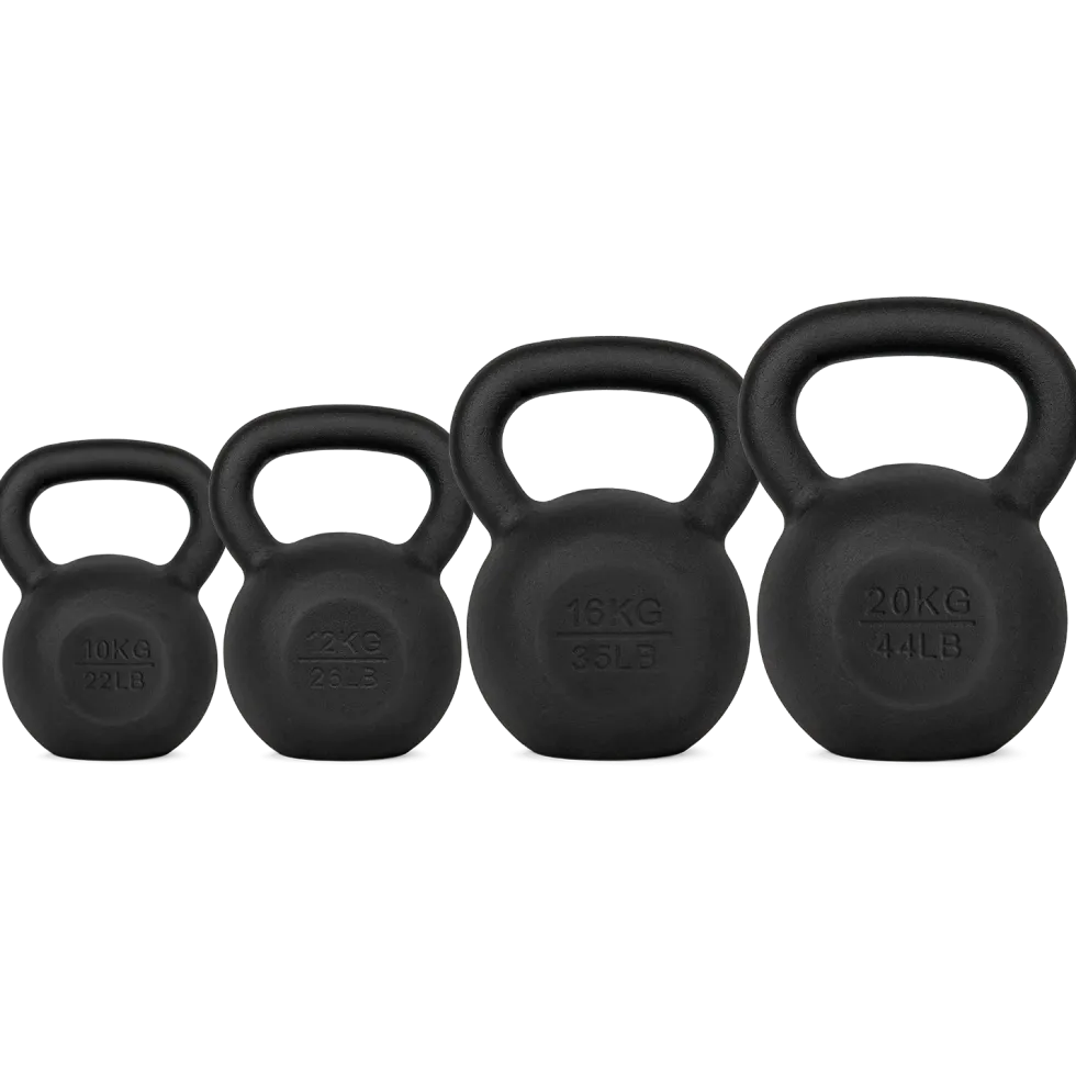 VirtuFit Kettlebell Set Gietijzer 10-12-16-20 kg