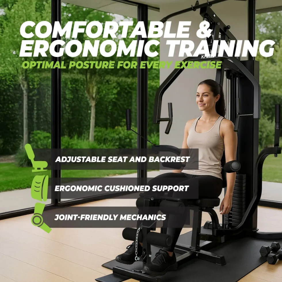 VirtuFit Krachtstation Homegym KH350 met Leg Press