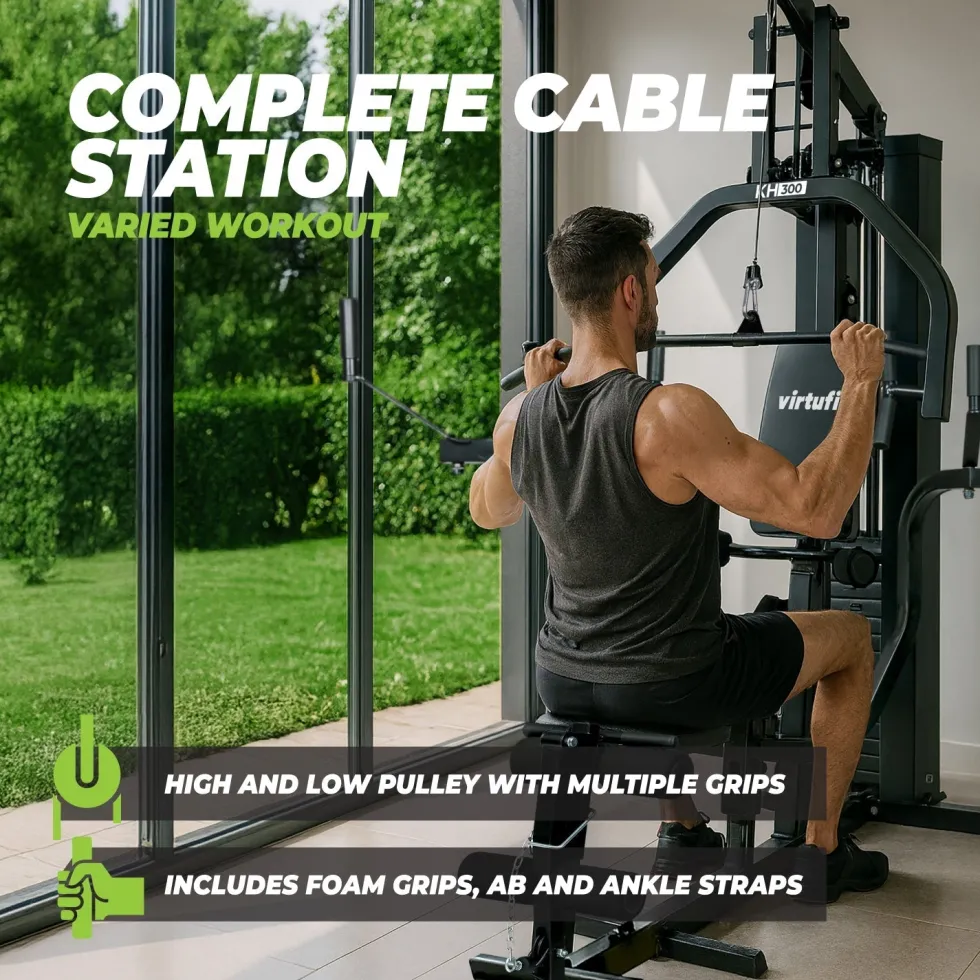 VirtuFit Krachtstation Homegym KH350 met Leg Press