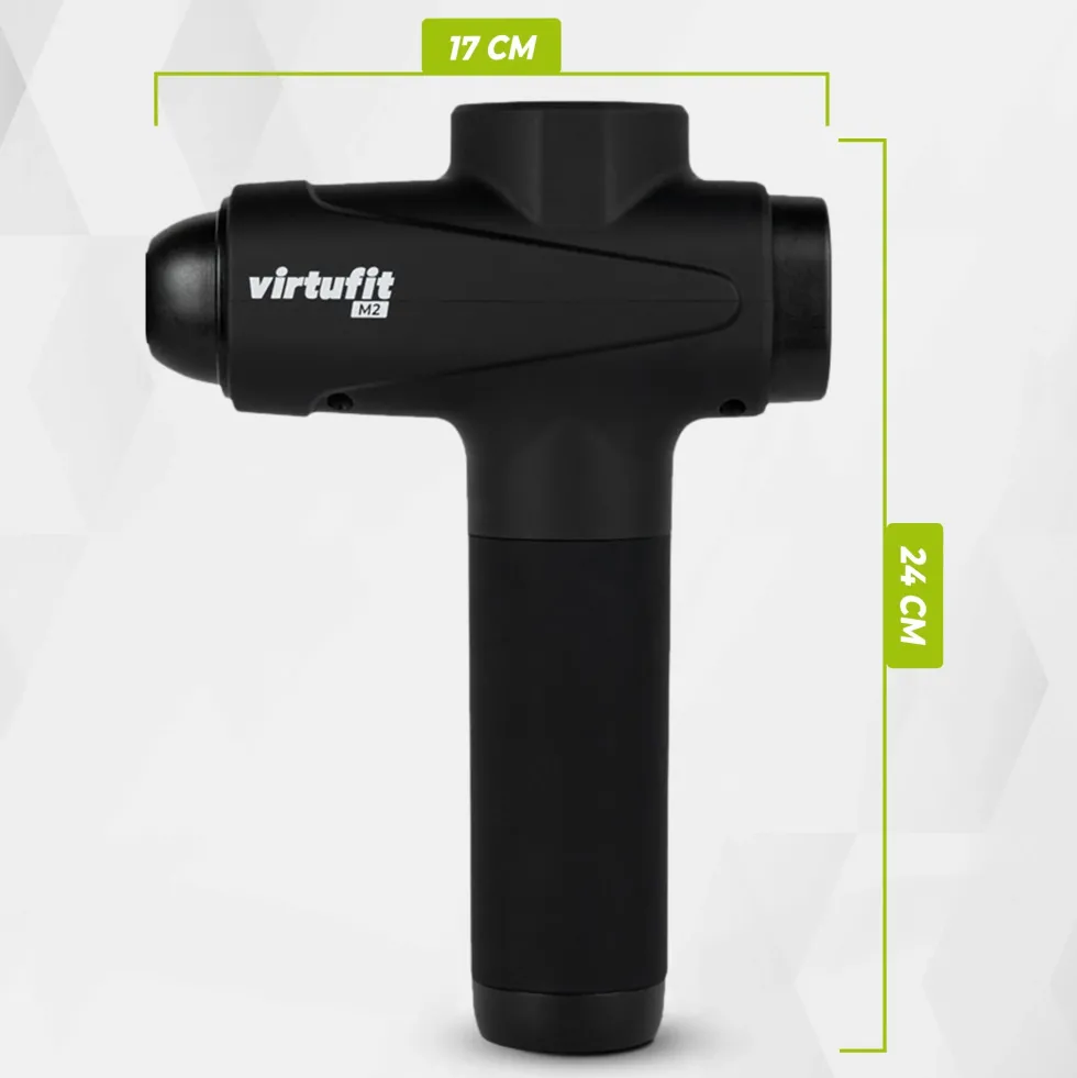 VirtuFit M2 Basic Massage Gun - 6 Opzetstukken