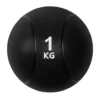 VirtuFit Medicijnbal Pro - Medicine Ball - 1 kg - Rubber - Zwart