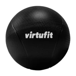 VirtuFit Medicijnbal Pro - Medicine Ball - 1 kg - Rubber - Zwart