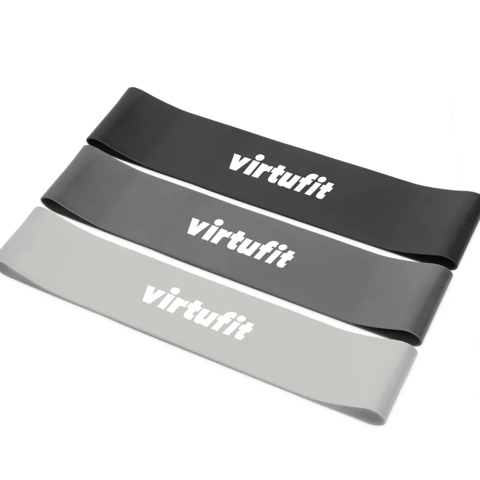 VirtuFit Mini Bands Set - Weerstandsbanden - Fitness Elastieken - 3 stuks