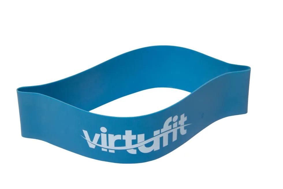 VirtuFit Mini Band - Weerstandsband - Fitness Elastiek - Sterk - Blauw