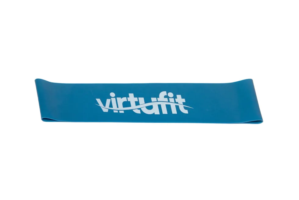 VirtuFit Mini Band - Weerstandsband - Fitness Elastiek - Sterk - Blauw