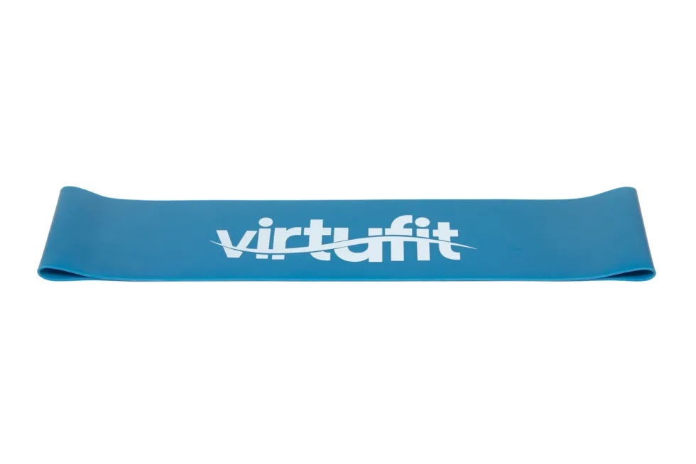 VirtuFit Mini Band - Weerstandsband - Fitness Elastiek - Sterk - Blauw