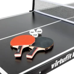 VirtuFit Mini Tafeltennistafel TT160 - Met 2 Batjes en 3 Ballen