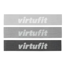 VirtuFit Mini Weerstandsbanden set - Katoen - 3 Stuks - Incl. Opbergtas