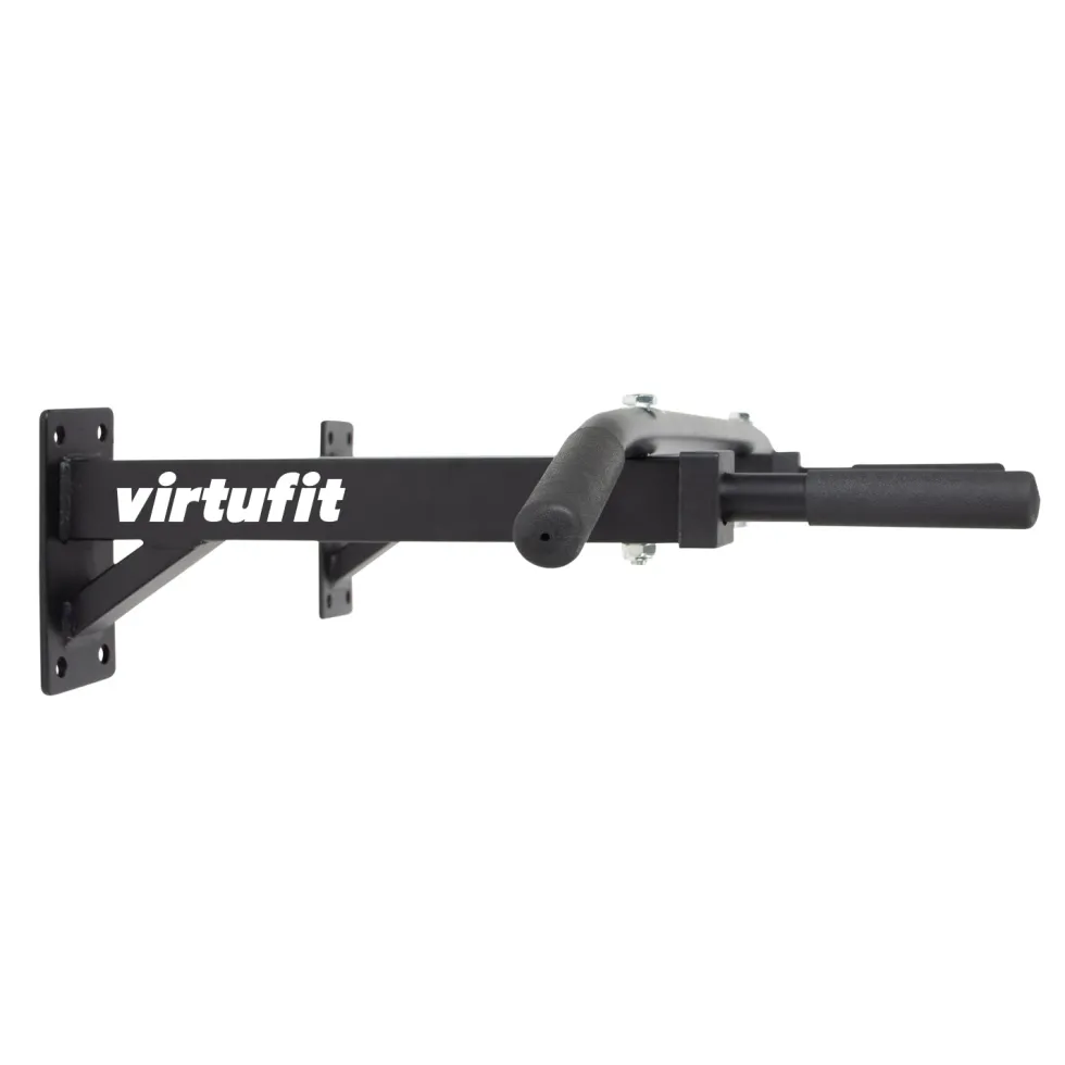 VirtuFit Multifunctionele Optrekstang Pro - Pull Up Bar - Wandmontage - Incl. Bevestigingsmateriaal - Zwart