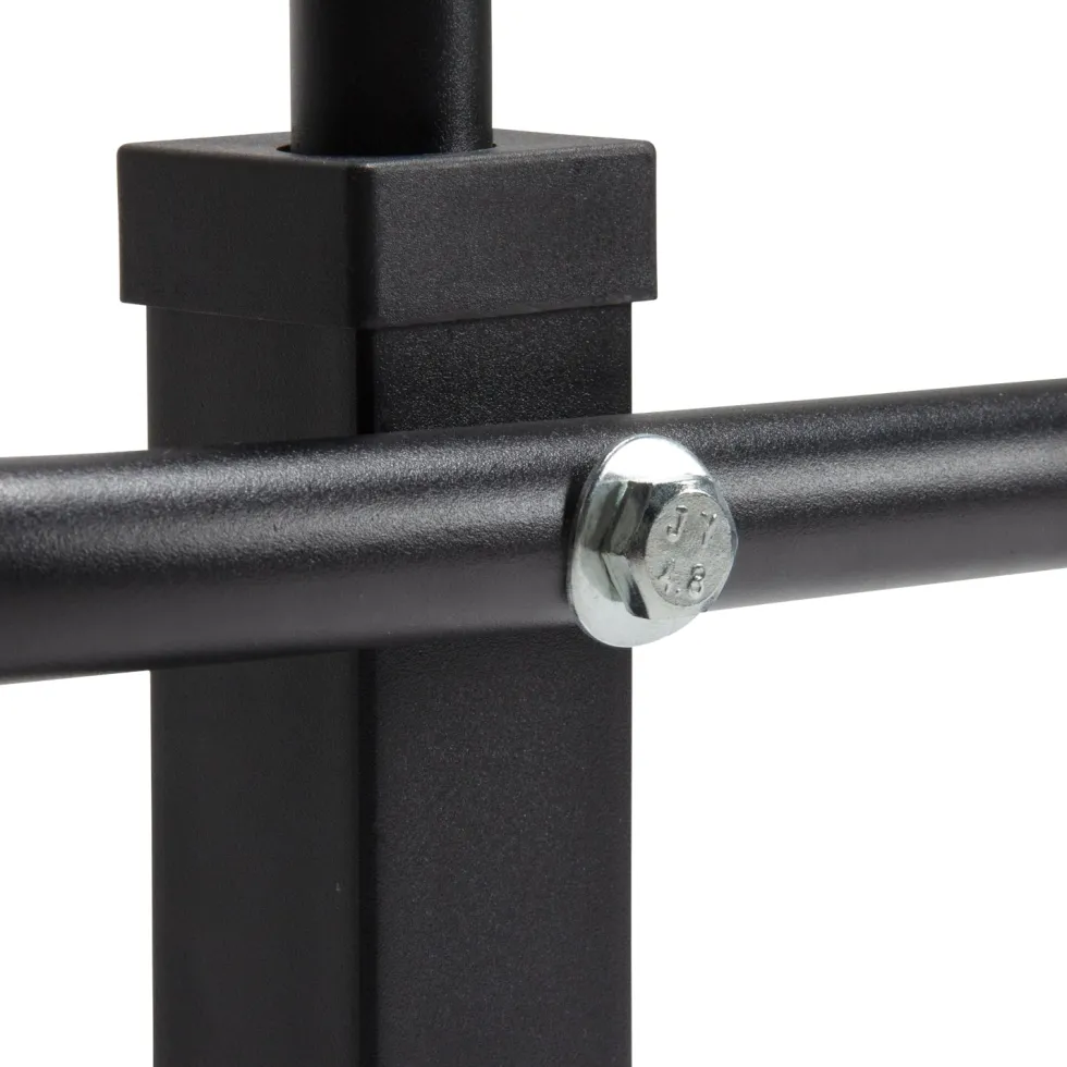 VirtuFit Multifunctionele Optrekstang Pro - Pull Up Bar - Wandmontage - Incl. Bevestigingsmateriaal - Zwart