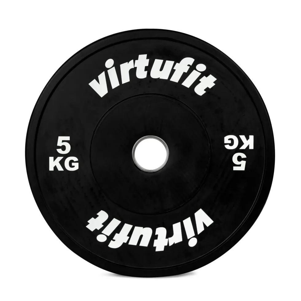 VirtuFit Olympische Bumper Plate Halterset - 90 kg