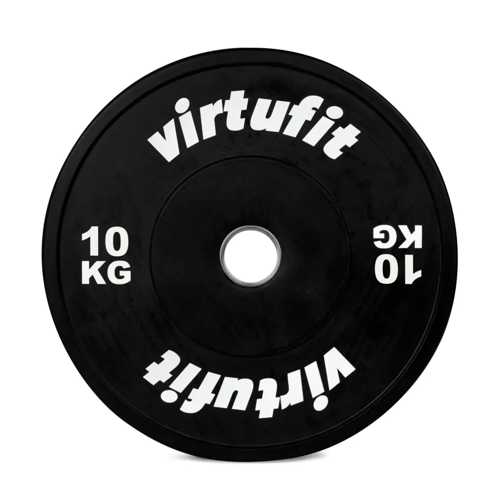 VirtuFit Olympische Bumper Plate Halterset - 90 kg