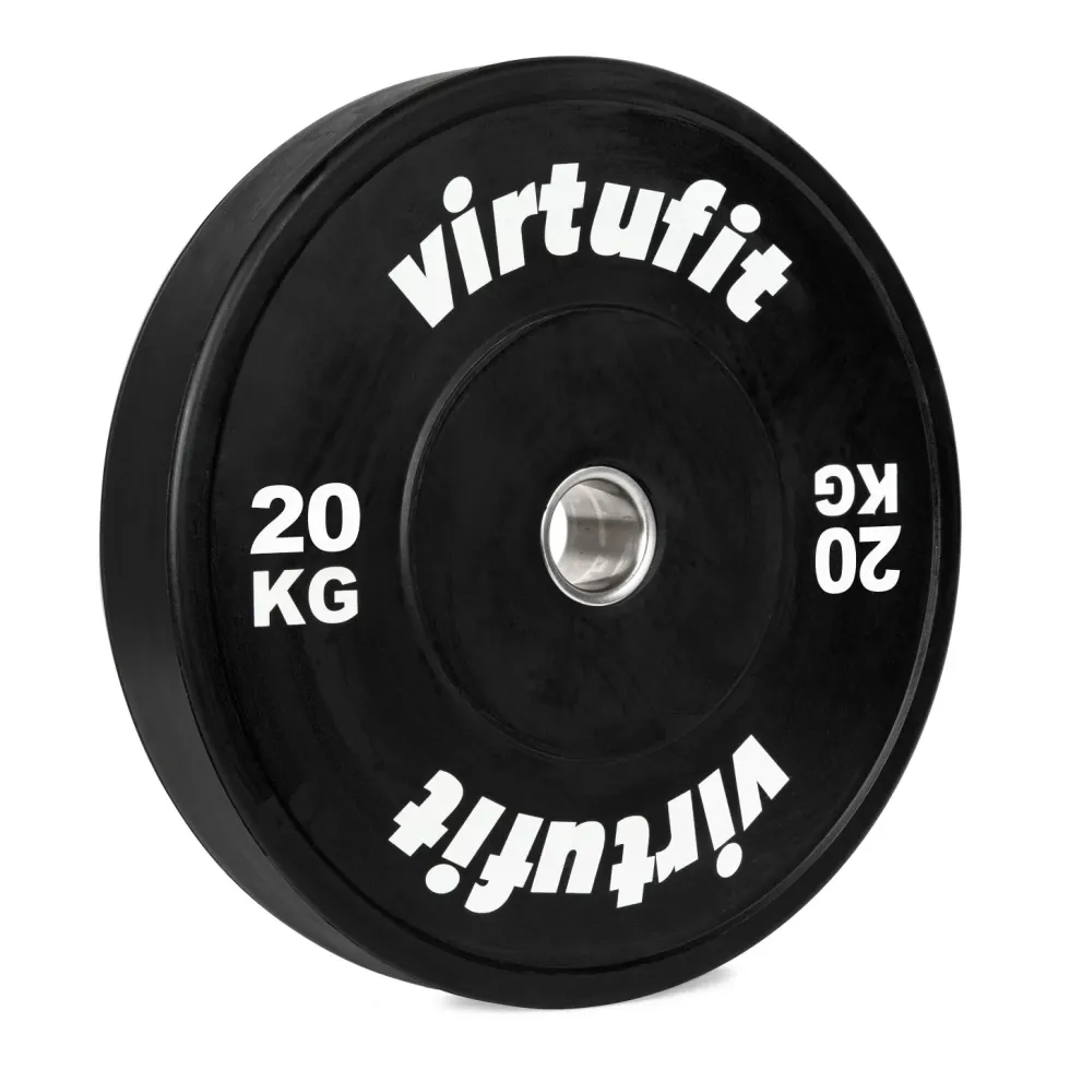 VirtuFit Olympische Bumper Plate Halterset - 90 kg