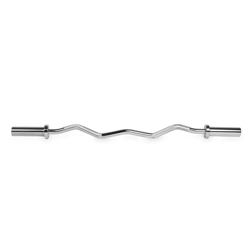 VirtuFit Olympische EZ Curl Bar - Halterstang - 120 cm