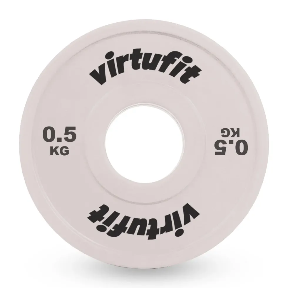 VirtuFit Olympische Fractional Plate - Halterschijf - Bumper Plate - 0.5 kg