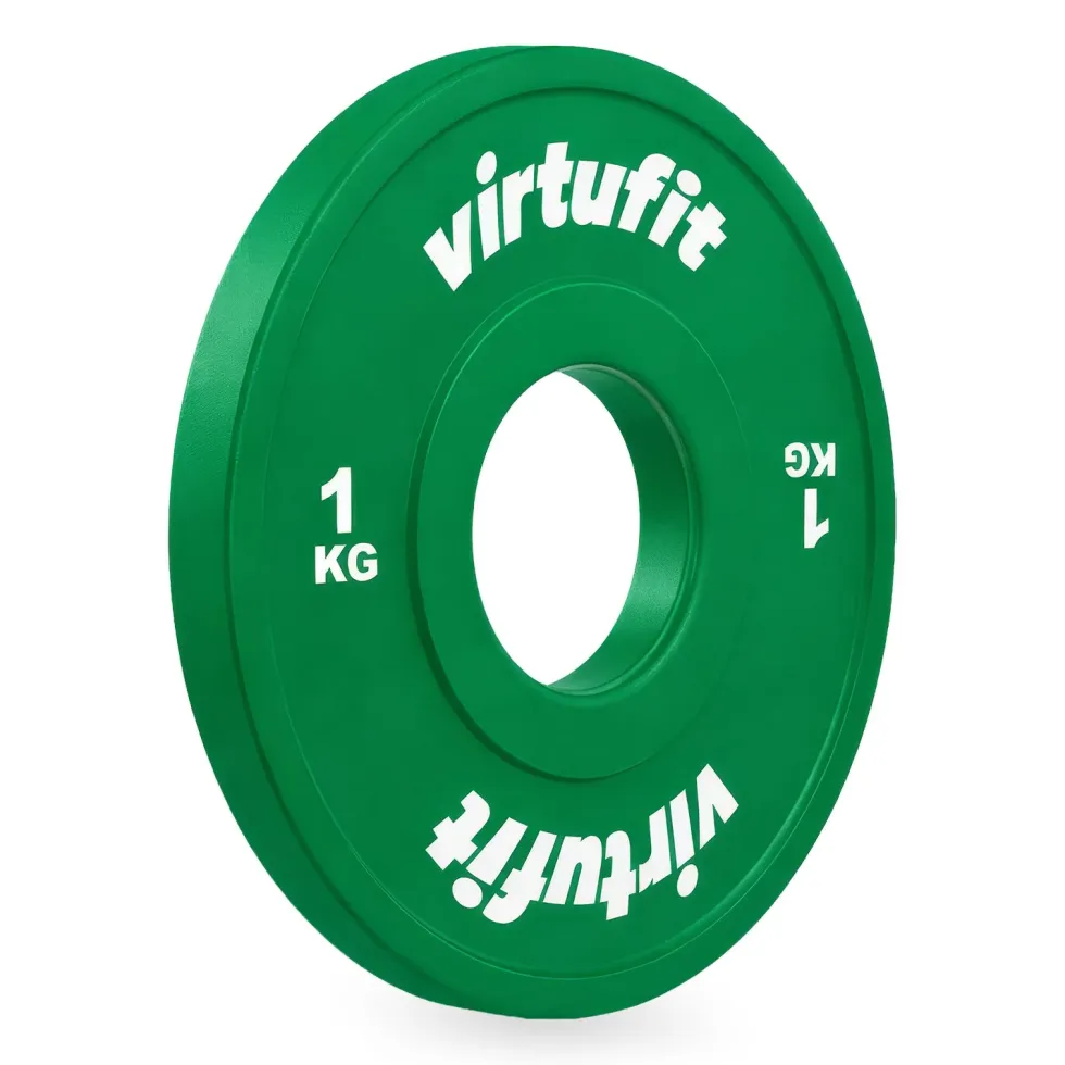 VirtuFit Olympische Fractional Plate - Halterschijf - Bumper Plate - 1 kg