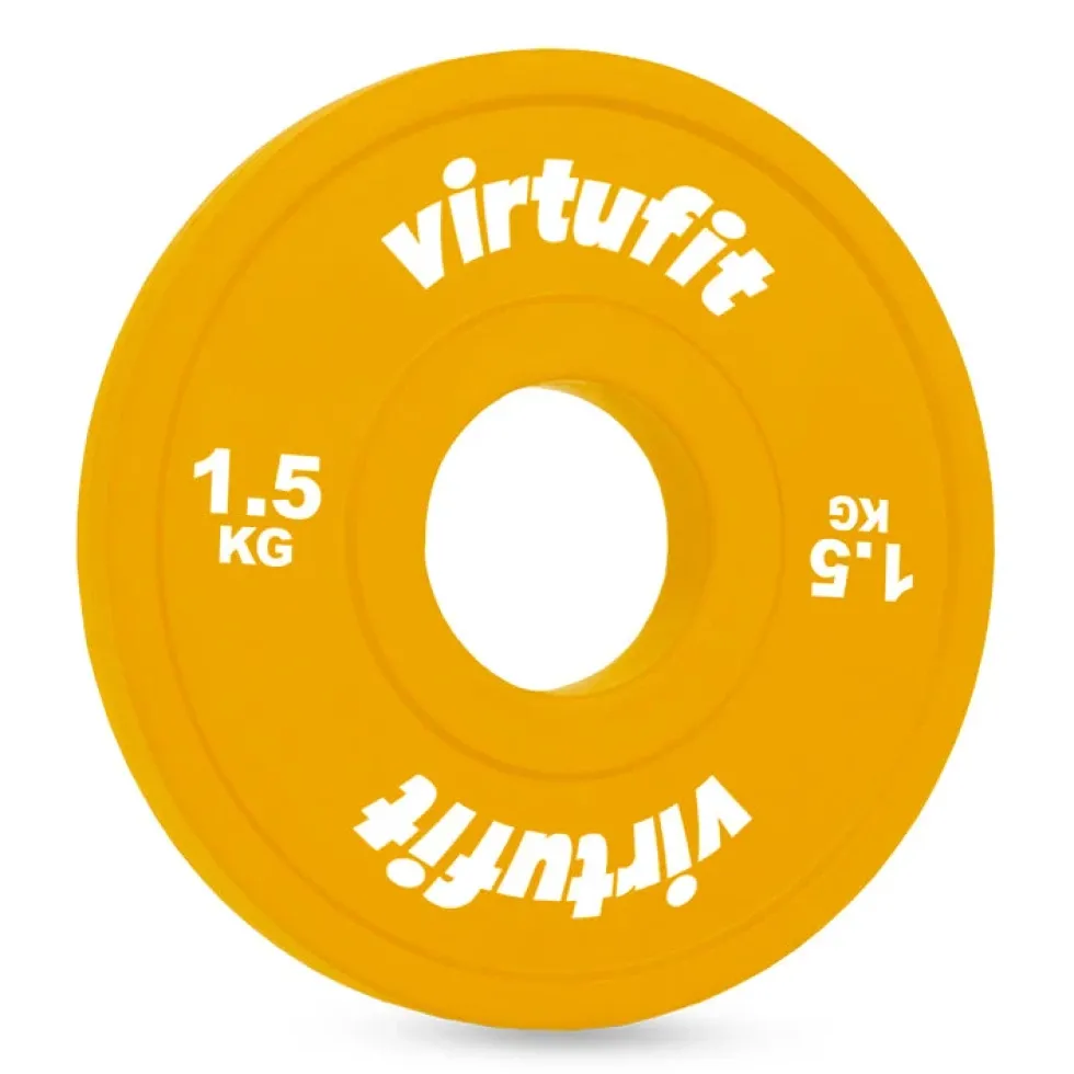 VirtuFit Olympische Fractional Plate - Halterschijf - Bumper Plate - 1.5 kg