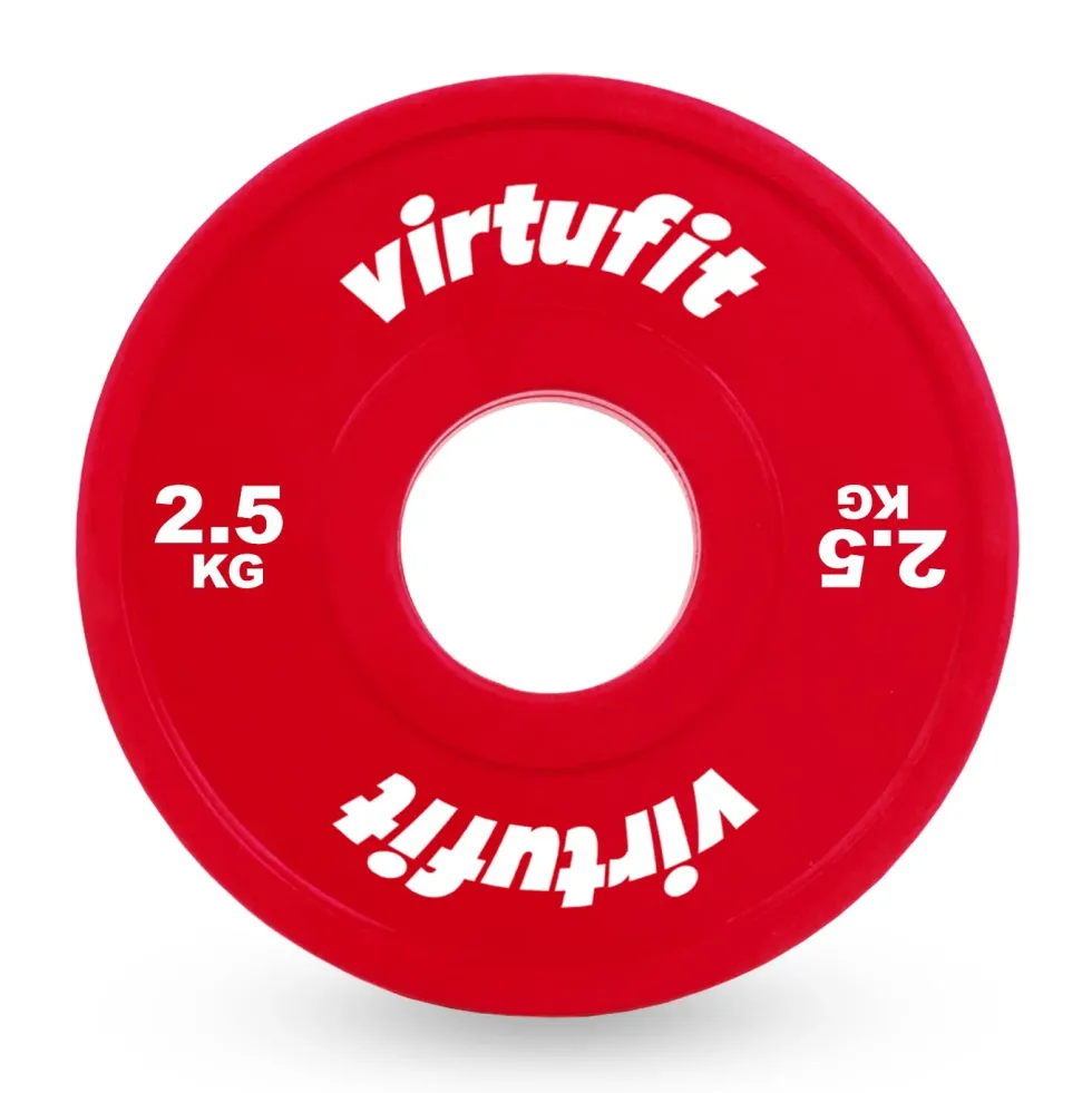 VirtuFit Olympische Fractional Plate - Halterschijf - Bumper Plate - 2.5 kg