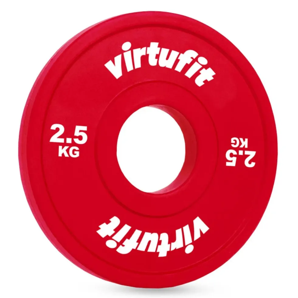 VirtuFit Olympische Fractional Plate - Halterschijf - Bumper Plate - 2.5 kg