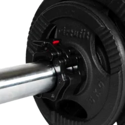 VirtuFit Olympische Gietijzeren Halterset - 90 kg