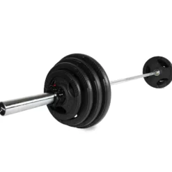 VirtuFit Olympische Gietijzeren Halterset - 120 kg
