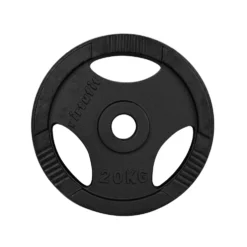VirtuFit Olympische Gietijzeren Halterset - 120 kg