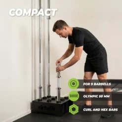 VirtuFit Olympische Halterstang Houder - Barbell Holder