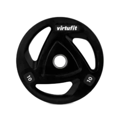 VirtuFit Olympische Rubberen Halterschijf - 10 kg