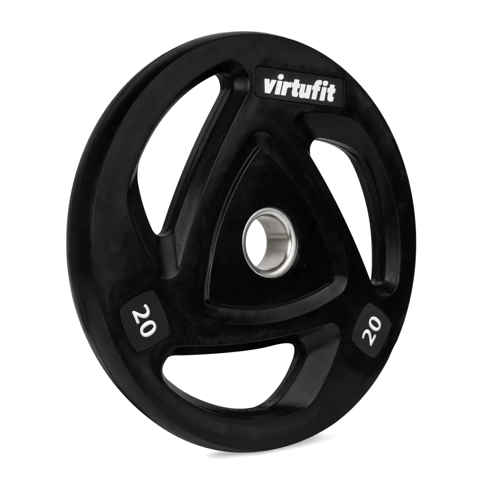 VirtuFit Olympische Rubberen Halterschijf - 20 kg