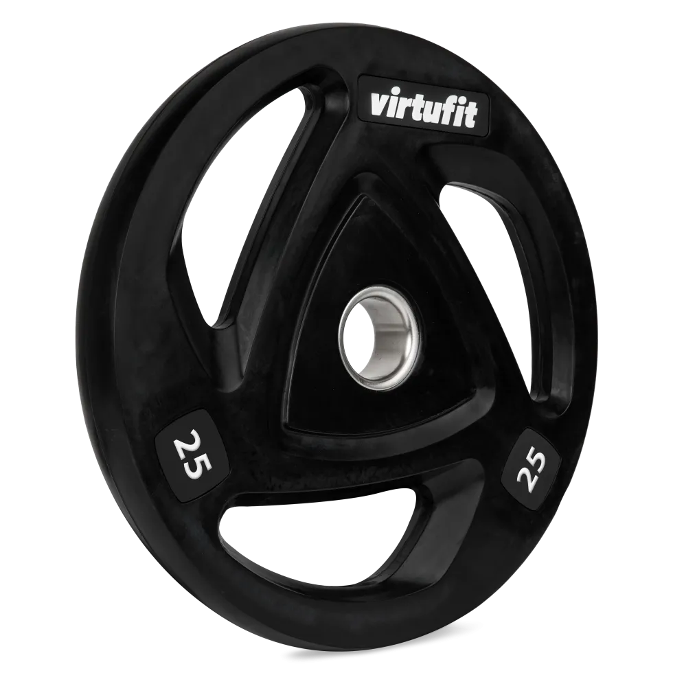 VirtuFit Olympische Rubberen Halterschijf - 25 kg