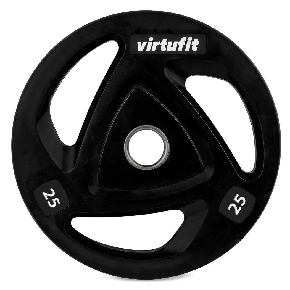 VirtuFit Olympische Rubberen Halterschijf - 25 kg