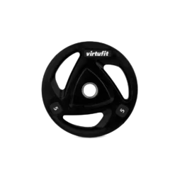 VirtuFit Olympische Rubberen Halterschijf - 5 kg