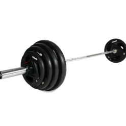 VirtuFit Olympische Rubberen Halterset - 120 kg