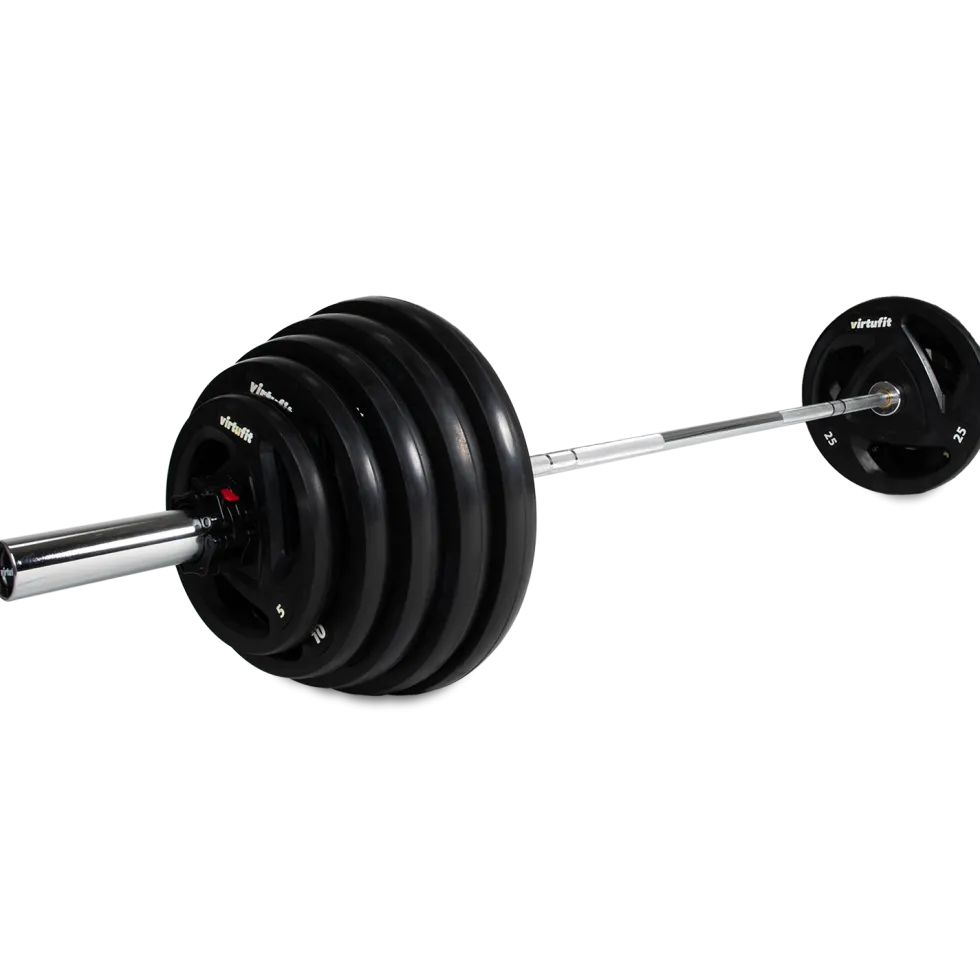 VirtuFit Olympische Rubberen Halterset - 170 kg