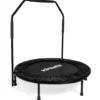 VirtuFit Opvouwbare Fitness Trampoline met Handvat - Zwart - 100 cm