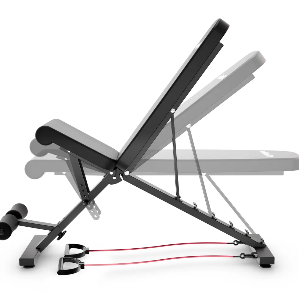 VirtuFit Opvouwbare Verstelbare Fitnessbank FB100