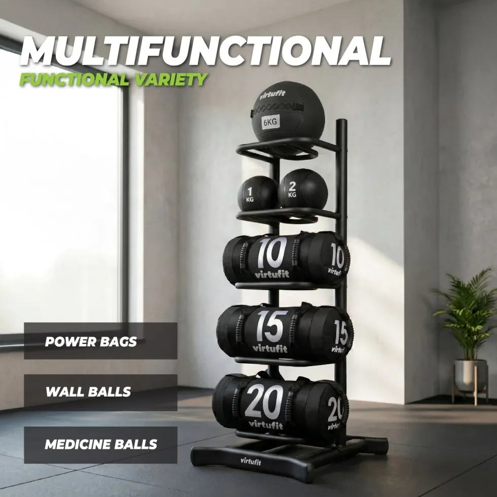 VirtuFit Power Bag en Wall Ball opbergrek