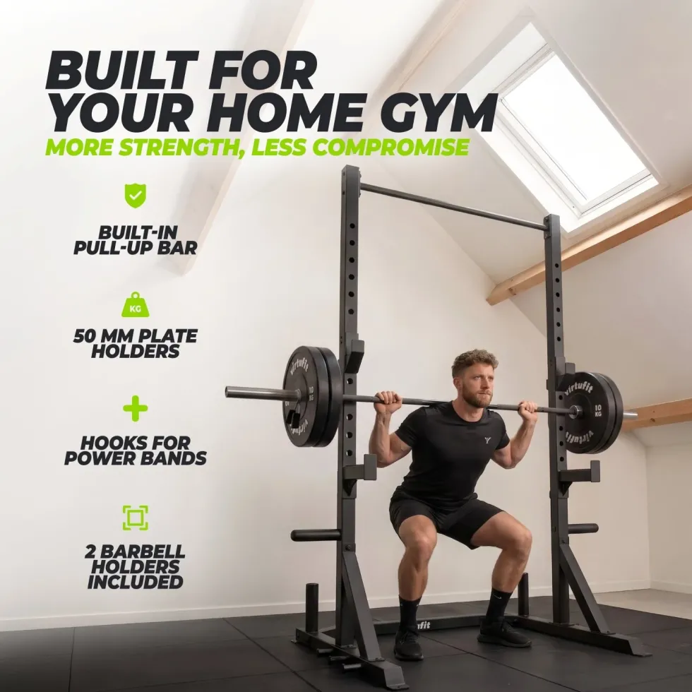 VirtuFit Power Rack - Squatrek Pro - met Pull-Up bar