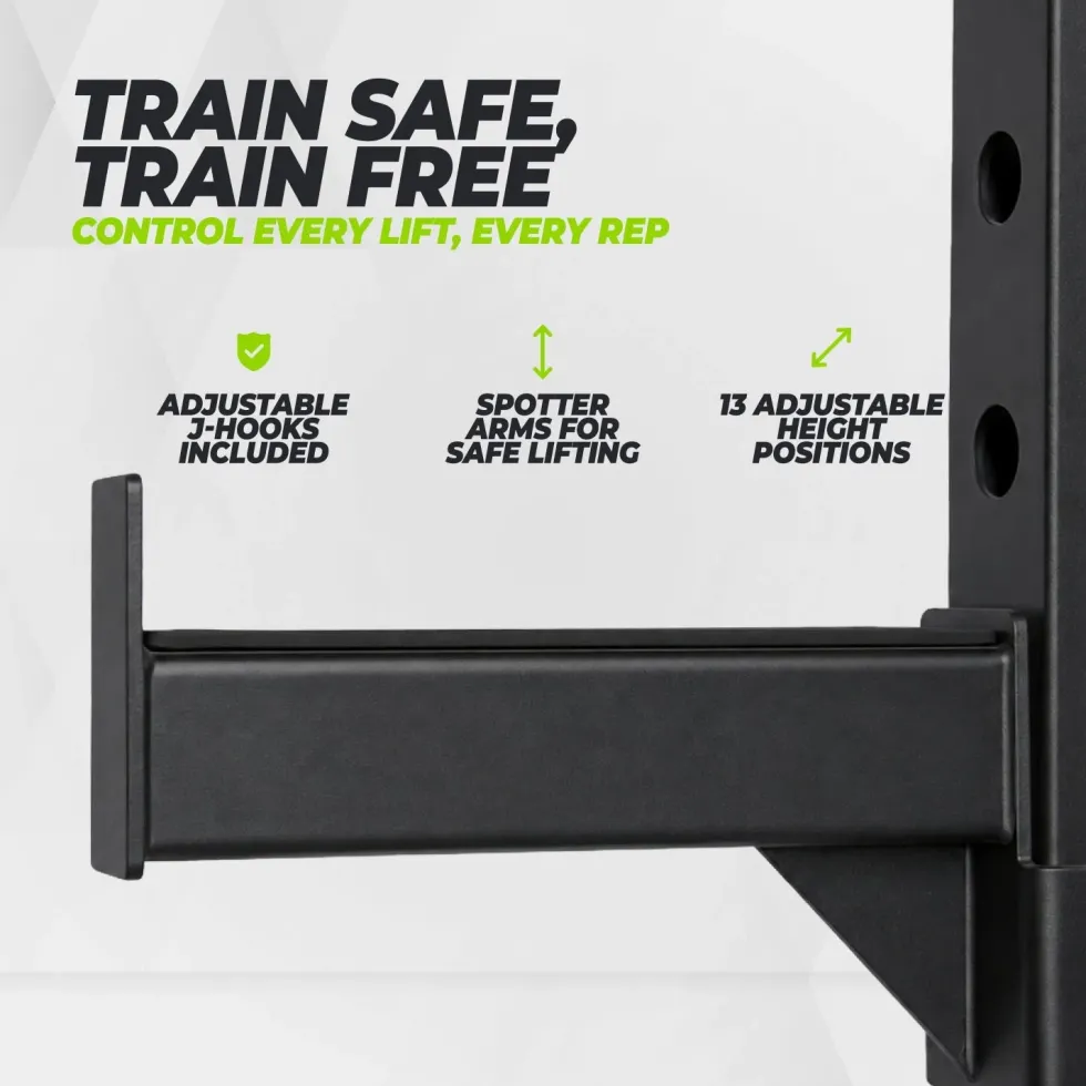 VirtuFit Power Rack - Squatrek Pro - met Pull-Up bar