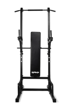 Virtufit Power Tower Deluxe met Fitnessbank
