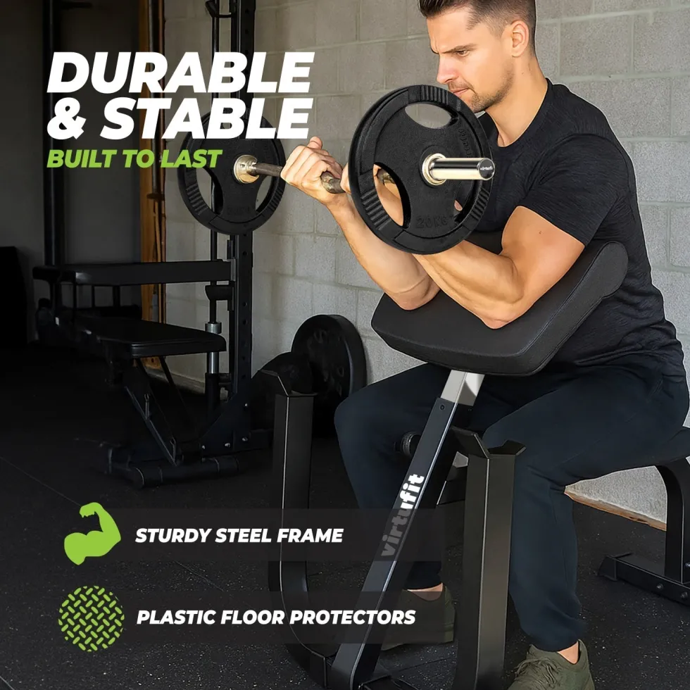 VirtuFit Preacher Curl Station - Halterbank