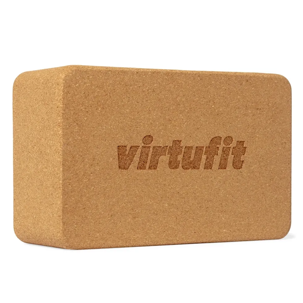VirtuFit Premium Kurk Yoga Blok - Ecologisch